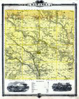 Mahaska, Iowa 1875 State Atlas